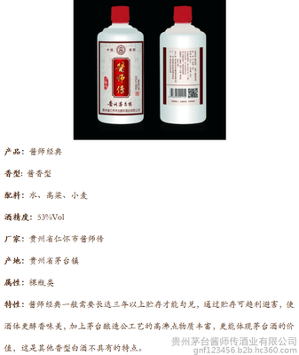 醬師經(jīng)典 解讀醬香型白酒的視覺盛宴